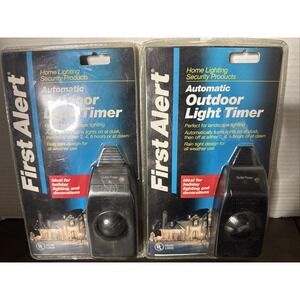 First Alert Automatic Outdoor Light Timer Model LS656
